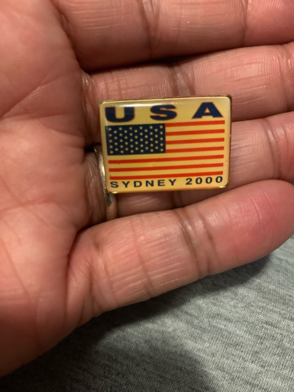 USA Sydney 2000 Flag Pin